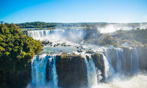 Argentinië, Nationaal Park Iguacu, Watervallen van de Iguaçu