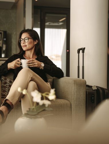 Business class lounge