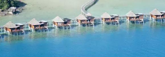Fiji op het water bungalow resorts
