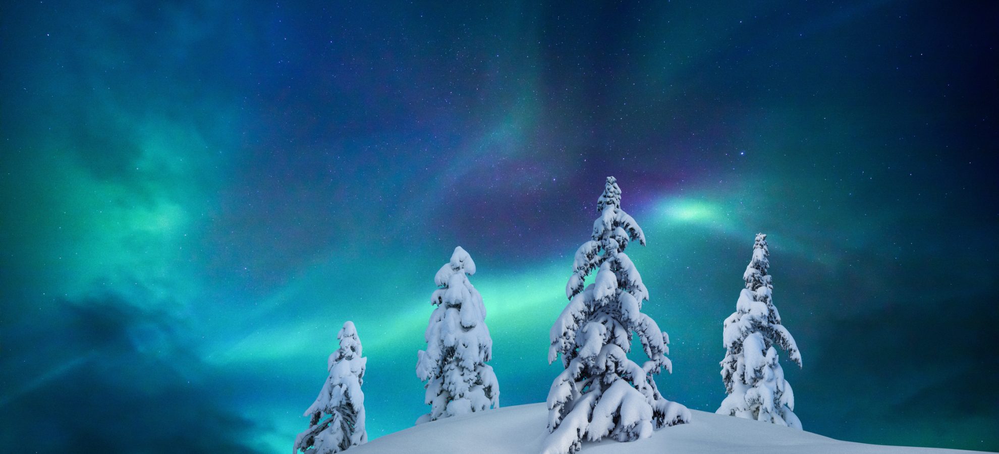 Finland - Aurora Borealis nacht