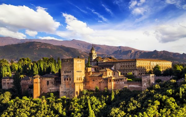 Granada - fort van Alhambra, Spanje