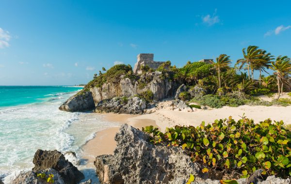 Mexico Strand van Tulum