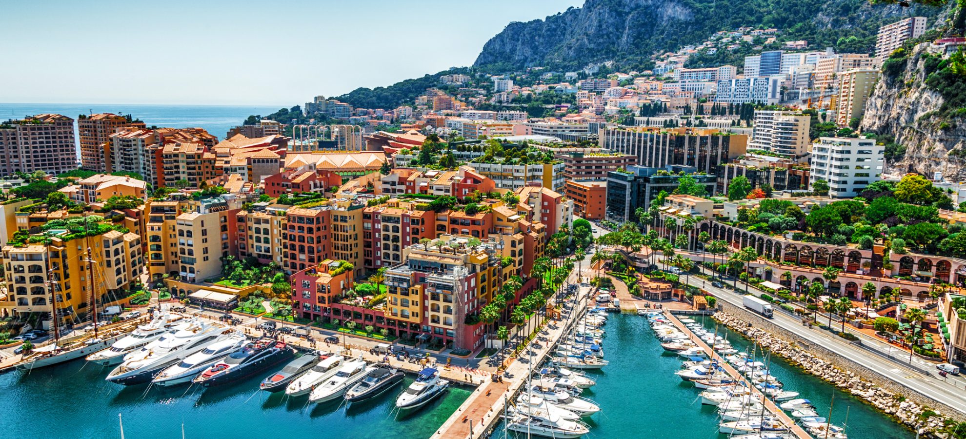Monaco Monte Carlo zeezicht