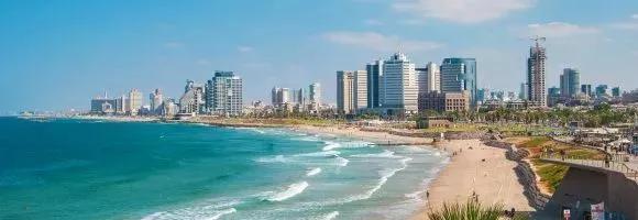 Tel Aviv, Israël, Hotel, Strand, Stad