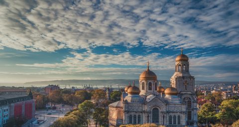 Varna, Bulgarije, Kathedraal, Kerk, Bouwwerk