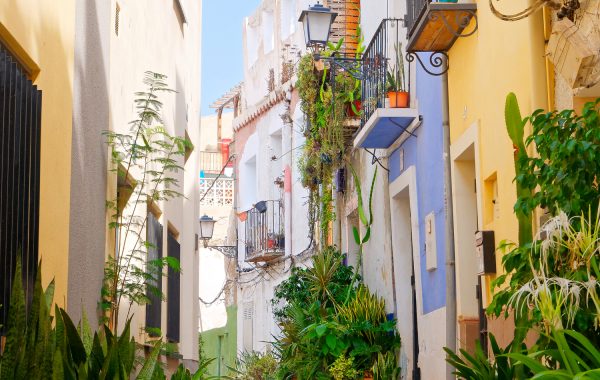 De oude straatjes van Alicante