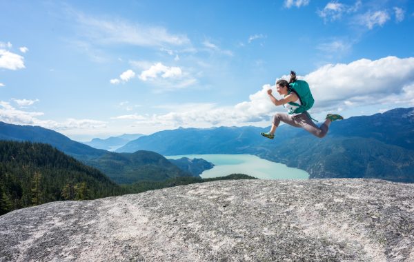 Backpacker, Jump, love for travel