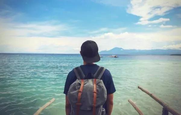 Backpacker in Manilla, Philippines