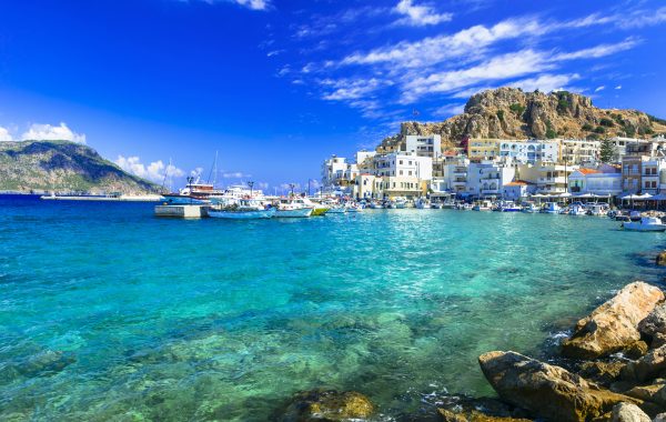 Zomer, Karpathos, Griekenland, Europa