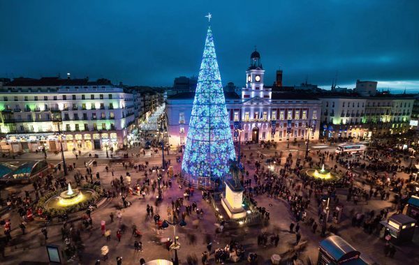 Madrid in Christmas time