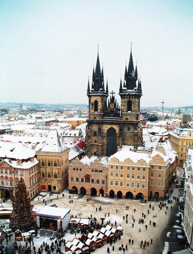 Praag in de winter