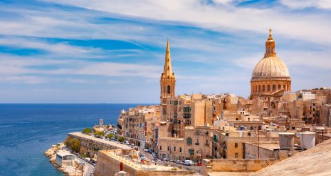 Goedkope vliegtickets Malta