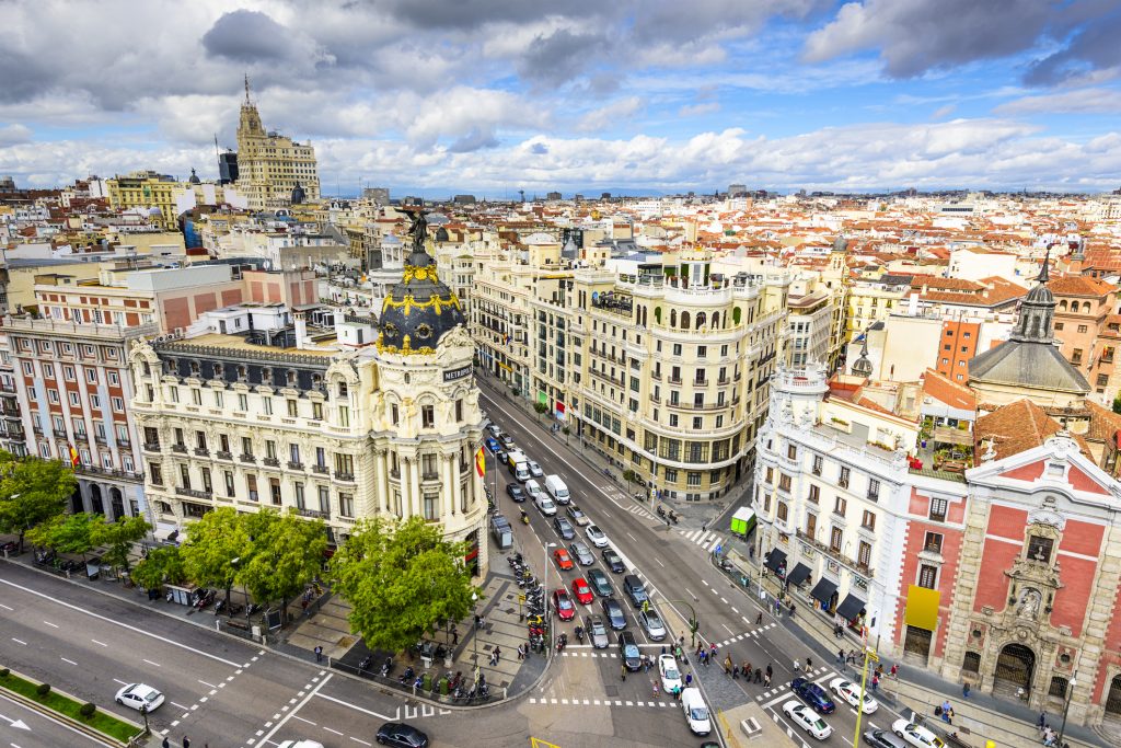 Bezienswaardigheden Madrid - Gran Via