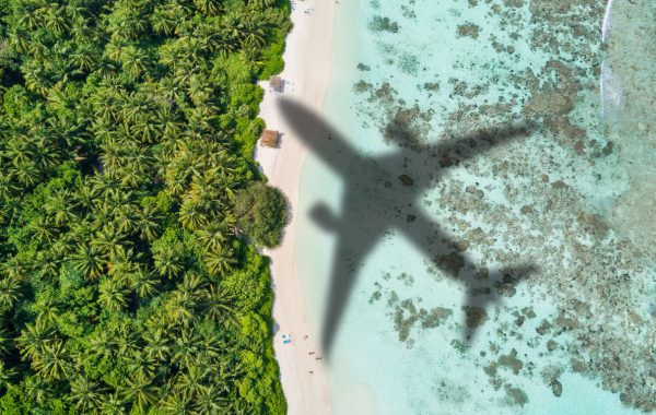 airplane shadow