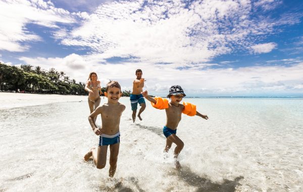 Families in Bali, Indonesia