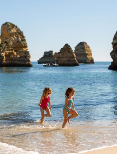 Family in Faro, Portugal