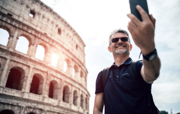 Seniors in Rome, Italy