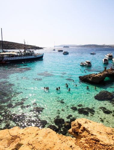 Stranden Europa, Blue Lagoon, Comino Malta