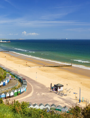 Stranden Europa, Bournemouth Beach Engeland