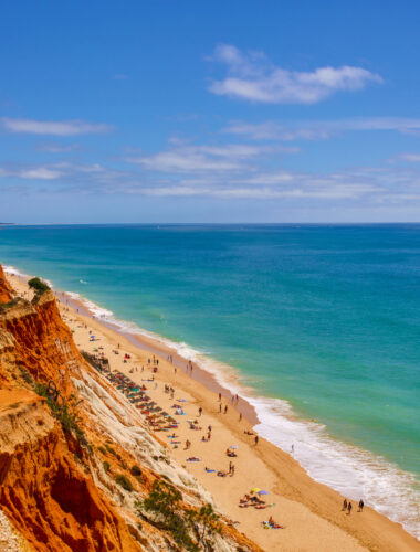 Stranden Europa, Praia de Falésia, Portugal