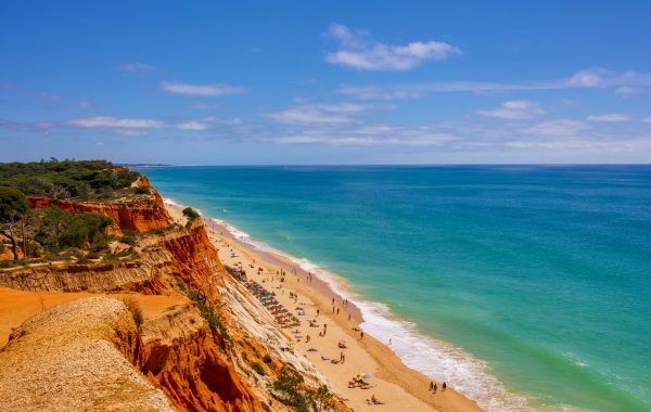 Stranden Europa, Praia de Falésia, Portugal