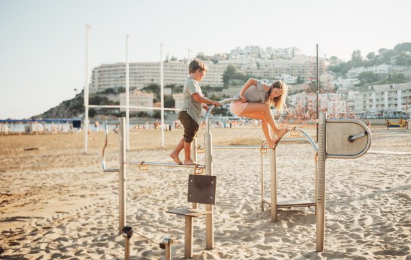 Families in Valencia, Spain