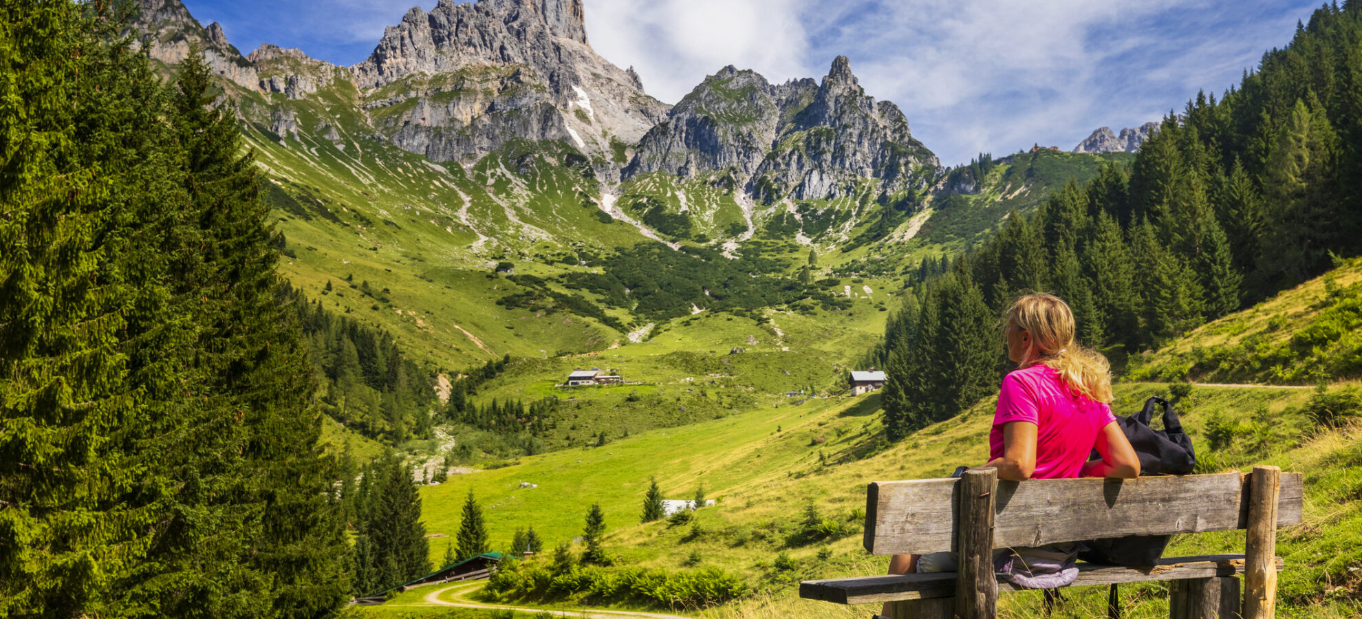 Vakantie Oostenrijk - Salzburgerland, uitzicht Bischofsmütze