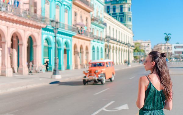Havana, Cuba - backpackers