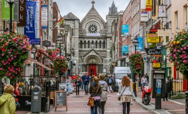 Grafton Street. Dublin, Ireland