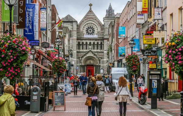 Grafton Street. Dublin, Ireland