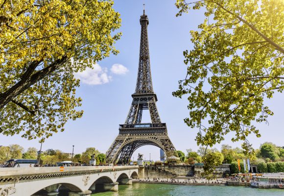 Eiffel Tower in Paris, France