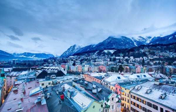 Winter sports in Innsbruck, Austria