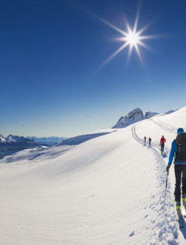 Ski touring in Norway, Lofoten