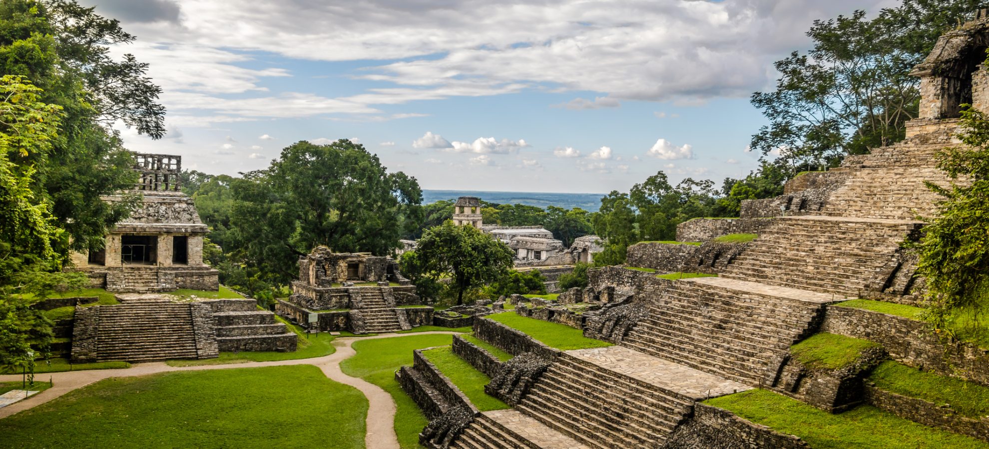 Mayan ruins of Palenque, Chiapas, Mexico