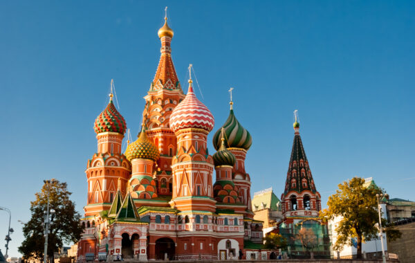 St. Basil Cathedral, Red Square, Moscow, Russia