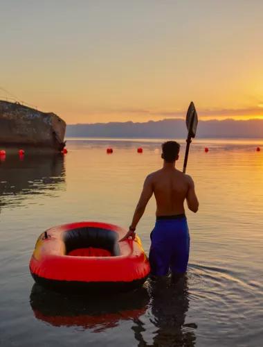Tabuk sunset, Saudi Arabia