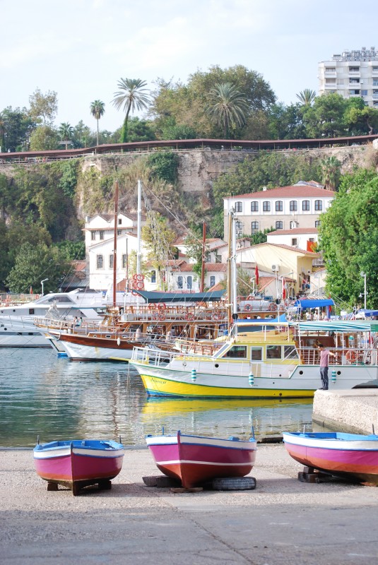 Småbåtshamnen i Antalya. Foto: privat