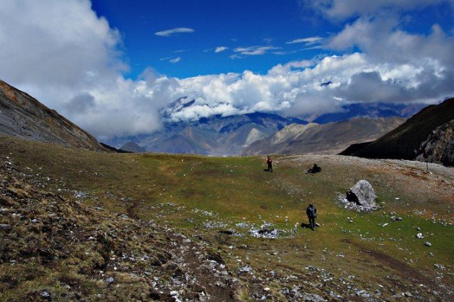 På 5600 m höjd i Nepal. Foto av Olof Janelöv 