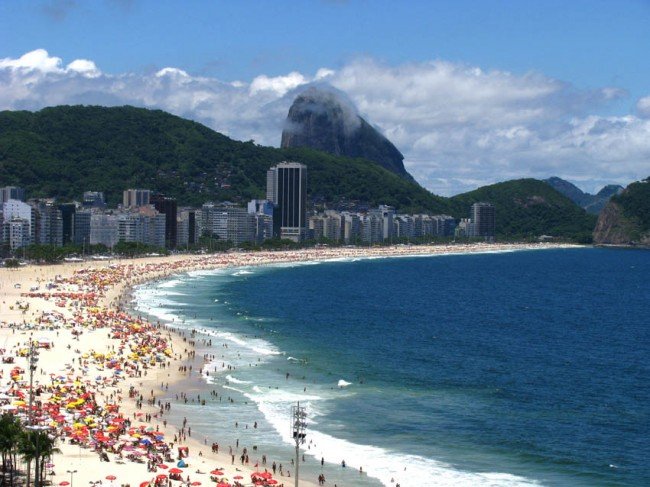 Copacabana i Rio de Janeiro. Foto: Michel Mond sxc.hu