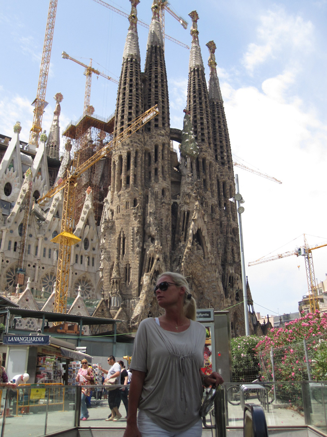 La Sagrada Familia. Foto: Madeleine