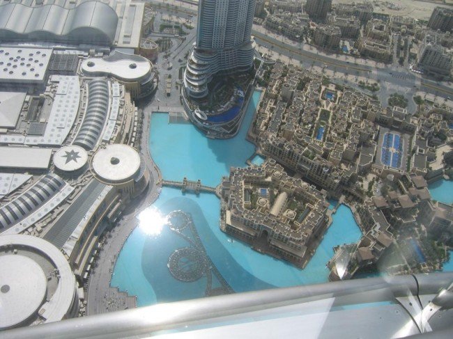 Utsikt från Burj Khalifa. Foto: ygnetworks.com