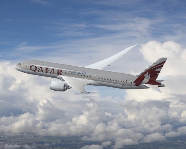 Qatar Airways Boing 787