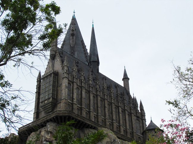 Hogwarts på Universal Studios. <em>Foto Sabina Lemanczyk</em>