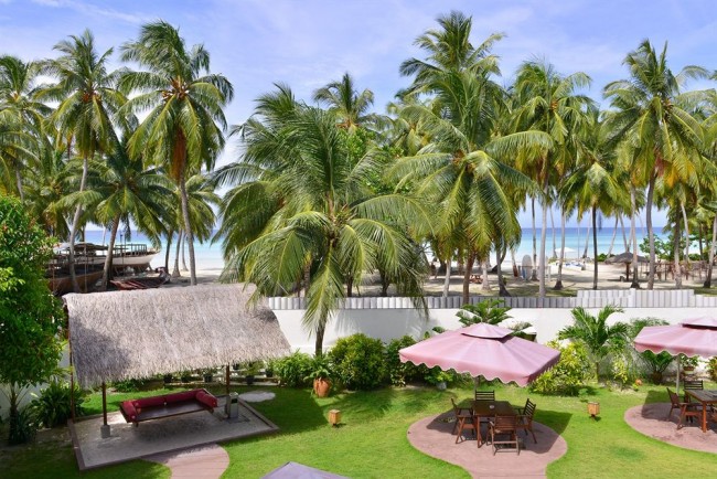 Bild från hotellet Reveries Diving Village på Maldiverna