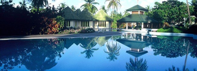 Bild från hotellet Equator Village på Maldiverna
