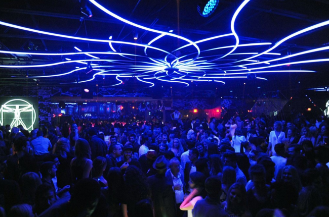 Bild från nattklubben Rockwell i Miami