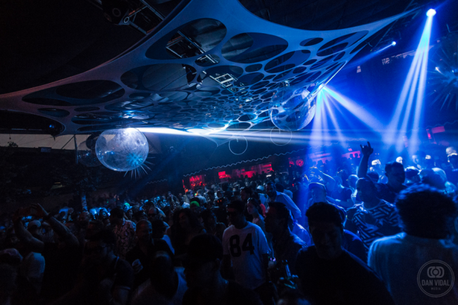 Bild från nattklubben Club Space i Miami