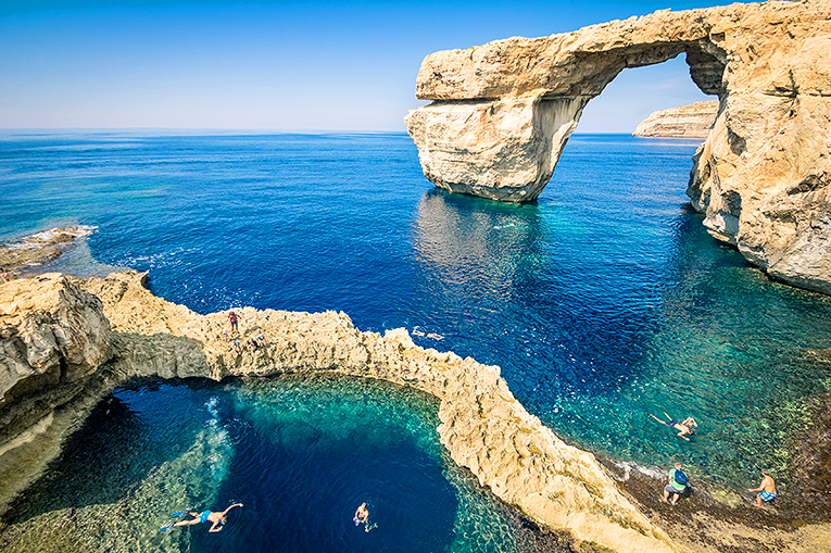 Bild på Azure Window på Malta