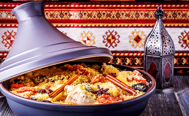 Bild på marockansk mat