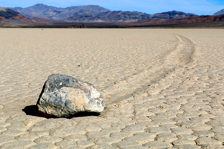 Bild från nationalparken Death Valley i Kalifornien